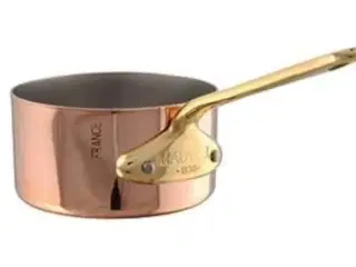 2 stk. Kasserolle kobber 30 cl diam 90 mm Mauviel