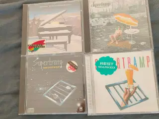 Cd ' er med fantastiske Supertramp 