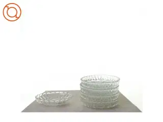 Glas asietter fra Udkant (str. 15 cm)