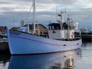 Historisk dansk fiskekutter til salg