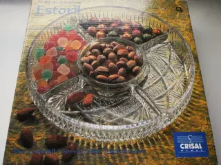 Service Plate  - Crisal Glass - Perfekt Gave !