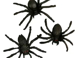 Edderkopper, str. 4 cm, 60 stk./ 1 pk.