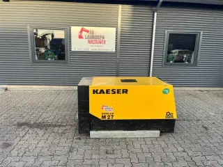 Kaeser M27 kompressor på ski kun kørt 335T