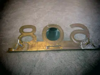 Typeskilt  Mercedes 608  
