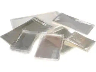 Cellofanposer , H: 12,9-31,2 cm, B: 9,7-22,5 cm, tykkelse 25 my, 1400stk./ 1 pk.