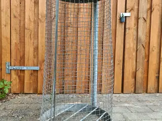 affaldsstativ, galvaniseret