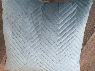 pude - lyseblå - 40x40 cm