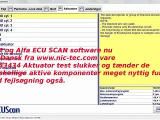 MultiEcuScan Full version komplet Dansk sw + Prof multiplex interface v4.x