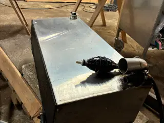 Rustfri benzintank 