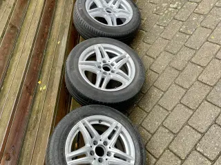 🎯 16” alufælge med Michelin sommerdæk – Mercedes 