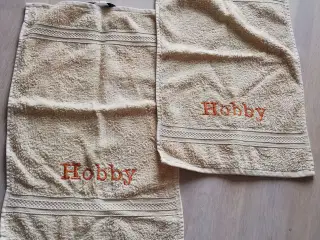 Hobby gæstehåndklæder (beige)