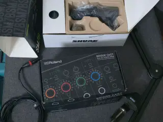 Shure SM7b + Mixer