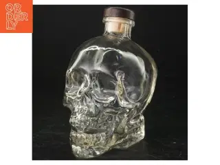 Glaskraniumflaske fra Crystal Head (str. 13 x 10 x 18 cm)