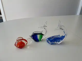 Glas - fisk - figurer