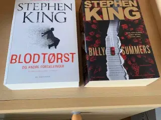 Stephen King - 2 Bøger