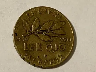 0,10 Lek Albania 1940