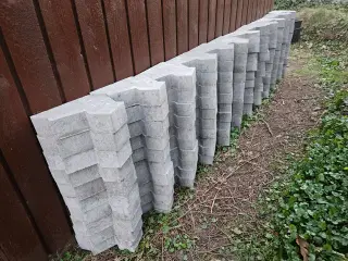 120 fabriksnye SF randsten 6 cm tykkelse