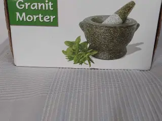 Granit stor Morter