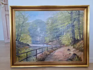 Oliemaleri - af Børge Ruud
