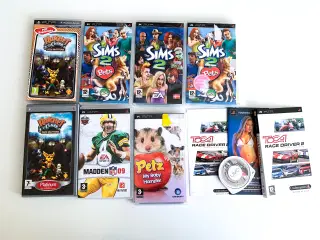 9 x PSP spil