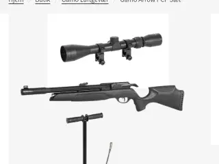 Nyt Gamo ARROW pcp sæt komplet. 