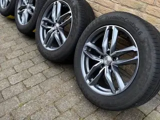 GMP Atom alufælge med Contineltal PremiumContact 6