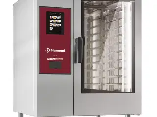 Elektrisk Kombiovn 10x GN1/1 med Touch Skærm
