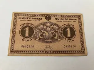 1 Mark Finland 1916