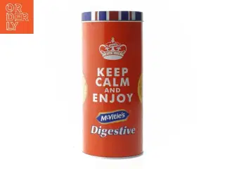 Opbevaringsdåse McVitie&#39;s Digestive (str. Ø 8,5 cm længde 19 cm)