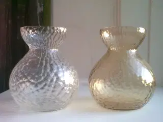 Løgglas 1960 Holmegaard Hyacinth glasvase