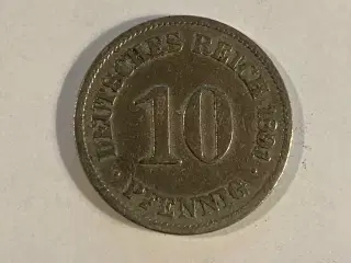 10 Pfennig Germany 1891