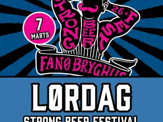 Billet til Fanø Strong Beer Festival 2026 - lørdag