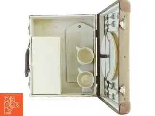 Vintage picnic-kuffert fra Visco (str. 40 x, 33 x 13 cm)
