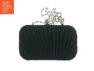 Sort aften clutch (str. 16 x 10 cm)
