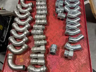 Press fittings 35 mm