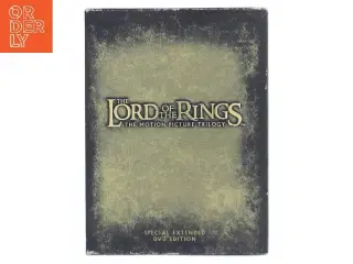 The Lord of the Rings: The Motion Picture Trilogy med Ukendte (DVD)