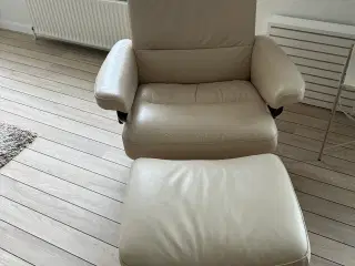 Stressless lænestol læder