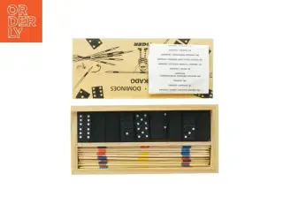 Domino + Mikado spil fra Tiger (str. 21 x 10 x 3 cm)