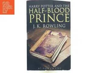 Harry Potter half-blood prince af J. K. Rowling (Bog)