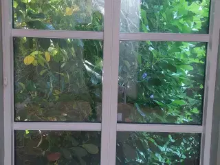 Terressedør med glas træ/allu 