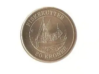4 stk 20 Kroner Danmark