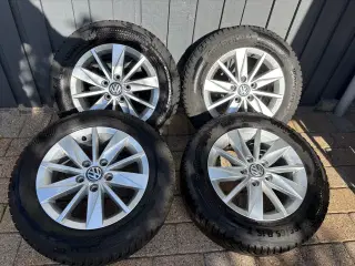 GOLF Vll - Vinterhjul. Continental-Dæk 195/65 R15 