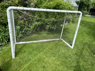 2 x metal fodboldmål t have - h:130 b:200 d:75cm