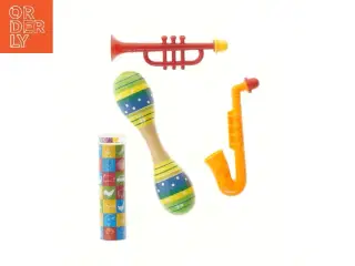 Børneinstrumenter legetøjssæt (str. 16-20 cm)