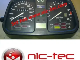 Reparation af speedometer og kombiinstrument på BMW MC
