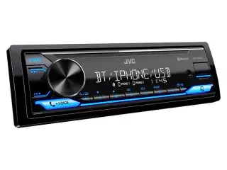 JVC KD-X382BT Bilradio med RDS tuner og Bluetooth 100mm