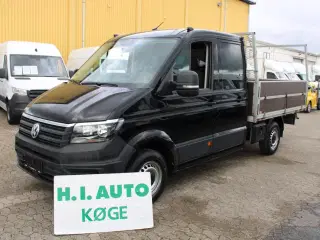 VW Crafter 35 2,0 TDi 140 Mandskabsvogn m/lad L3