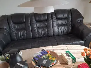 Læder sofa 