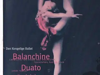 Capriccio - Duato - Robbins - Ballet - Program -  Det Kongelige Teater - A5 - Pæn