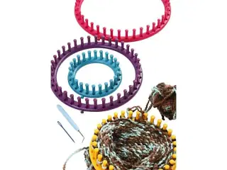 Strikkeringe Sæt - 4 Størrelser til Håndarbejde